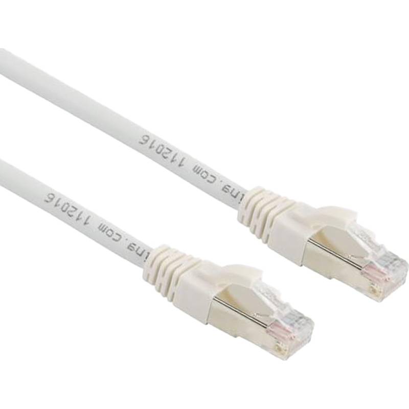 100-244 - Excel Category 6A Patch Lead F/FTP Shielded LS0H Blade Booted ...