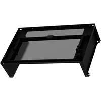 Elevate Aisle Containment Fixed Glass Roof Skylight 600W x 1200D Tempered Glass Black