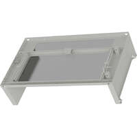 Elevate Aisle Containment Fixed Glass Roof Skylight 800W x 1200D Tempered Glass White